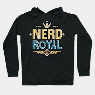 Nerd Royal Retro Gamer Enthusiast Hoodie